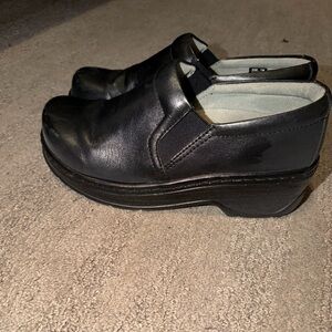Klogs Footwear Naples Black Slip Resistant Shoes Size 7M Work Nursing Clogs